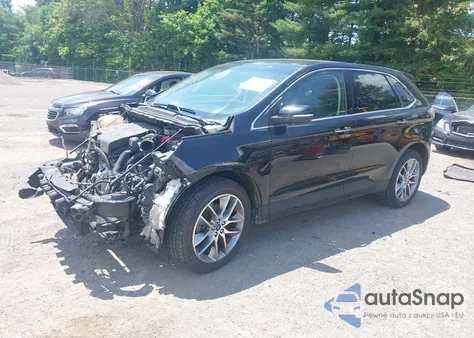 2016 Ford Edge Titanium from USA, damaged, VIN 2FMPK4K80GBC64522